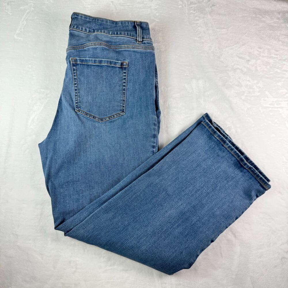 Lane Bryant Women’s Bootcut Jeans Size 20 Stretch Medium Wash - Picture 11 of 11